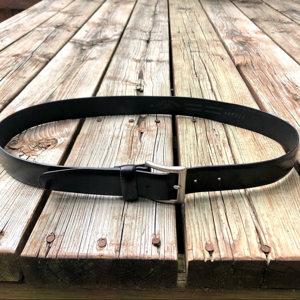 West Coast Genuine Whole Leather Belt size 38